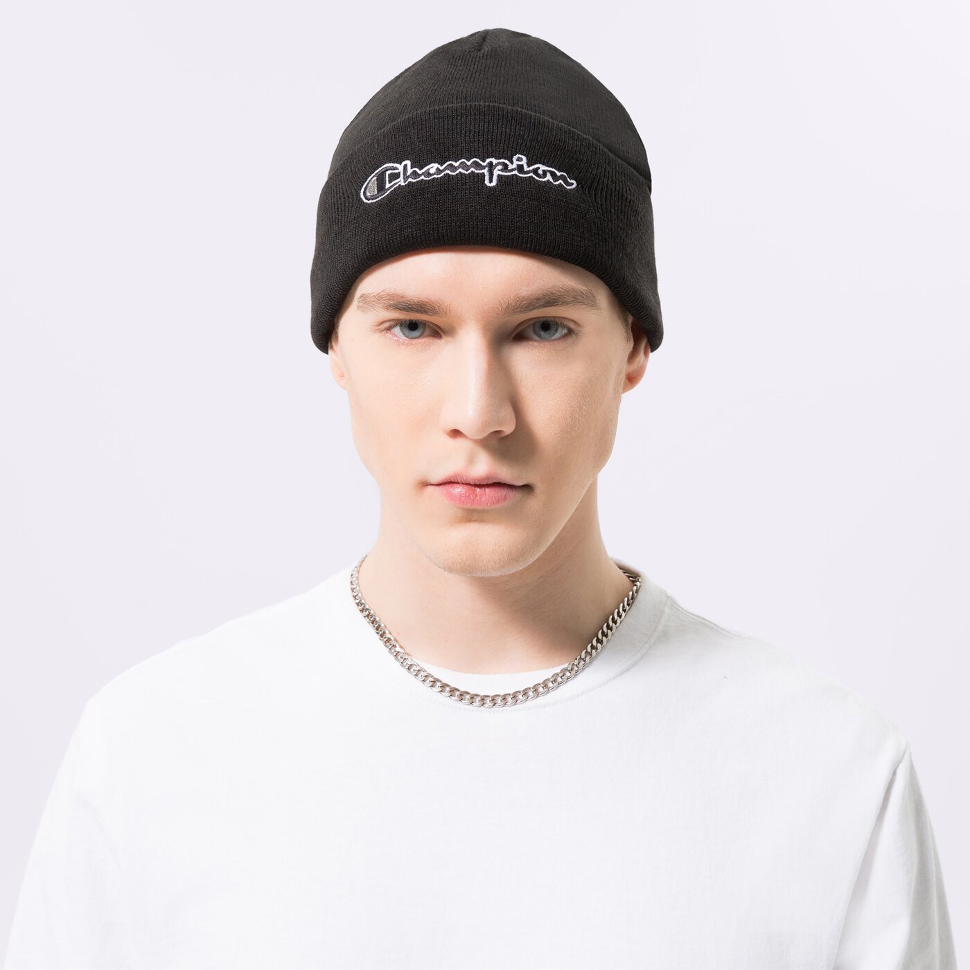 Дамска зимна шапка CHAMPION ШАПКА BEANIE CAP 805700kk002 цвят черен