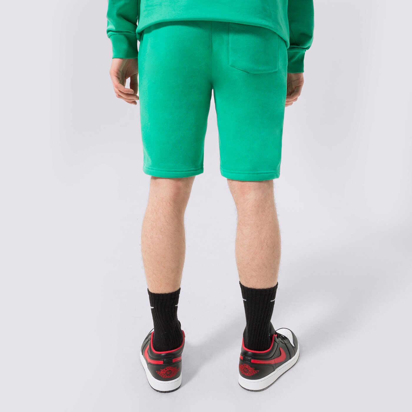 Мъжки къси панталони CONFRONT ШОРТИ ESSENTIAL GREEN cf123szm90003 цвят зелен