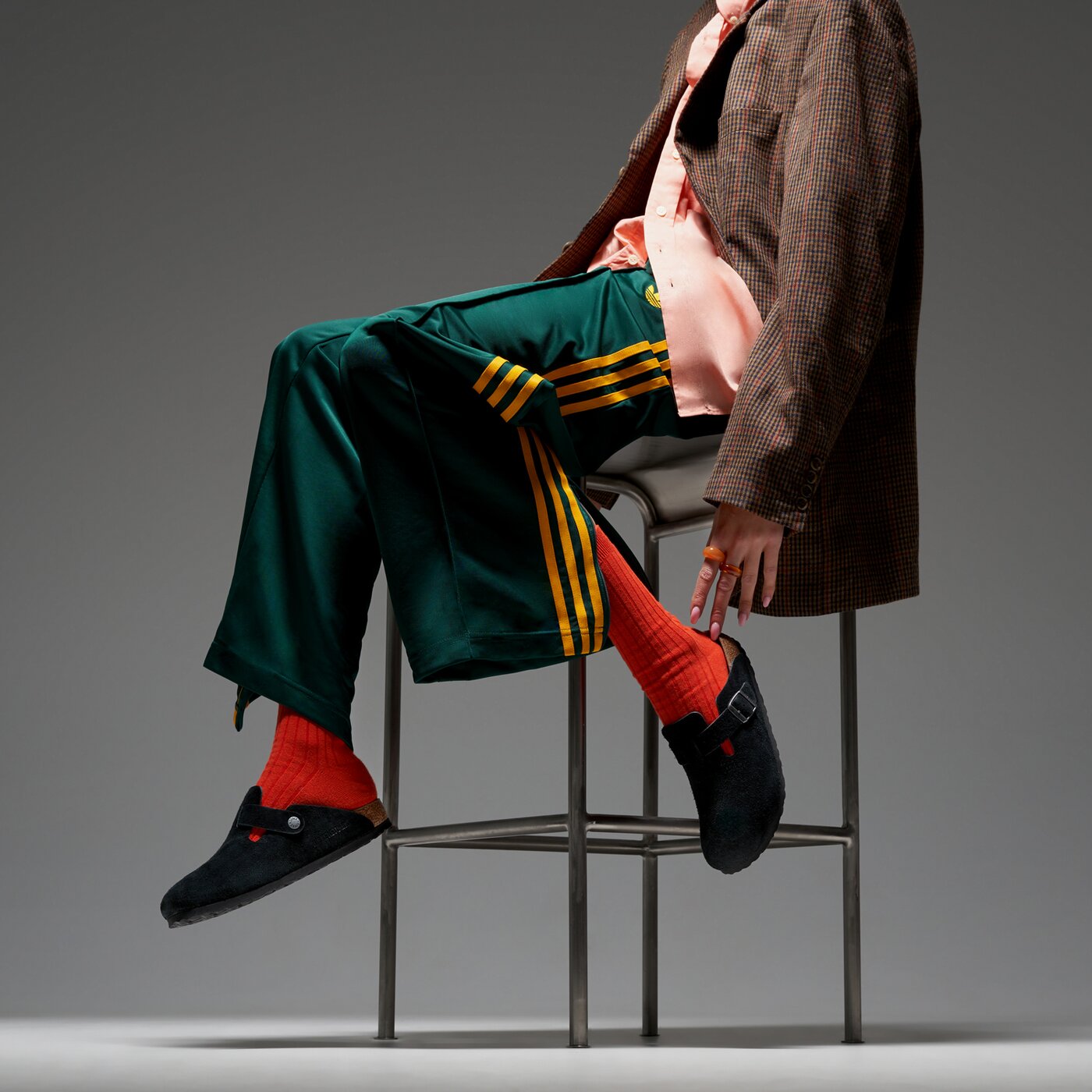 Дамски чехли и сандали BIRKENSTOCK BOSTON  1027067 цвят черен