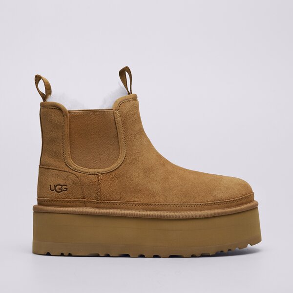 Дамски кежуал UGG NEUMEL PLATFORM CHELSEA 1134526-che цвят кафяв