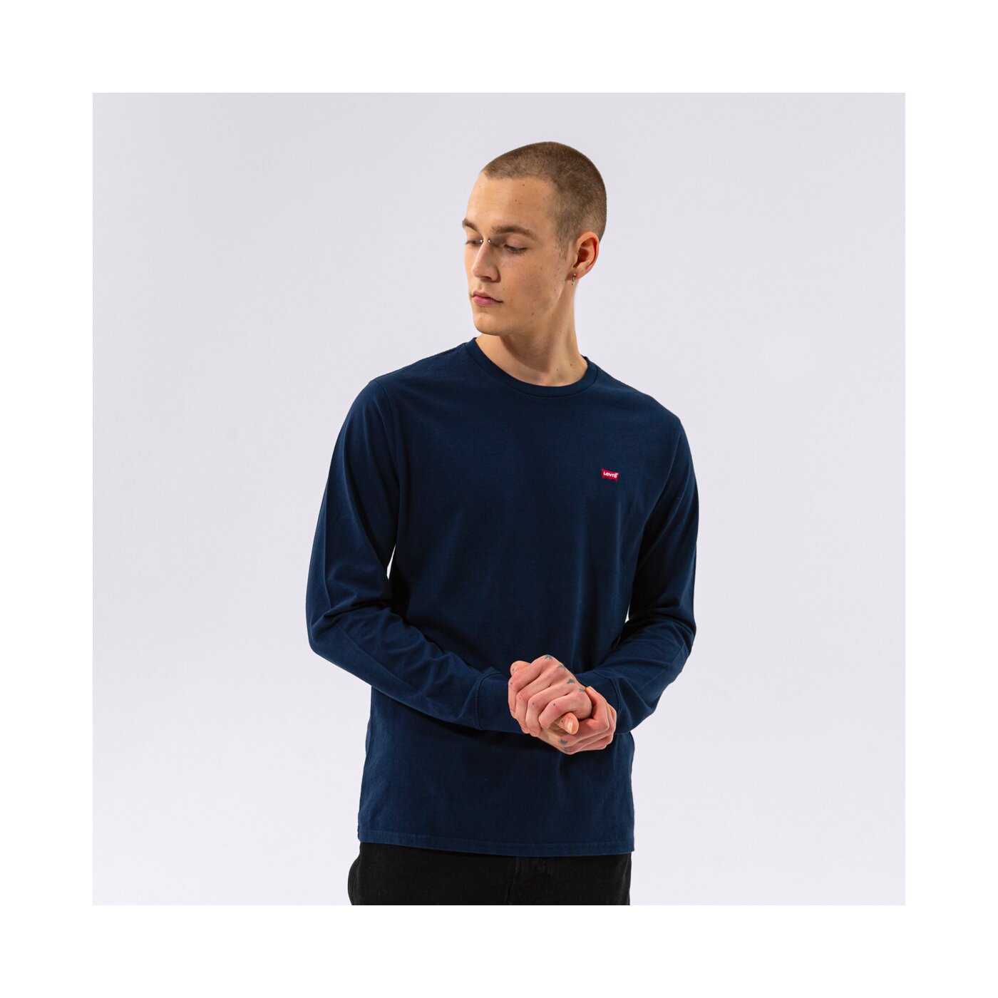 Мъжка тениска LEVI'S ТЕНИСКА LS ORIGINAL HM 72848-0001 цвят тъмносин