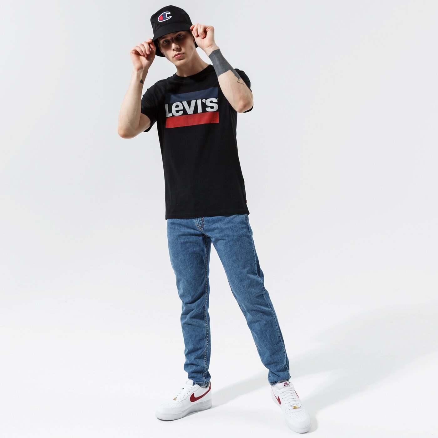 Мъжки панталони LEVI'S ПАНТАЛОНИ 502 TAPER HI BALL 577830099 цвят син