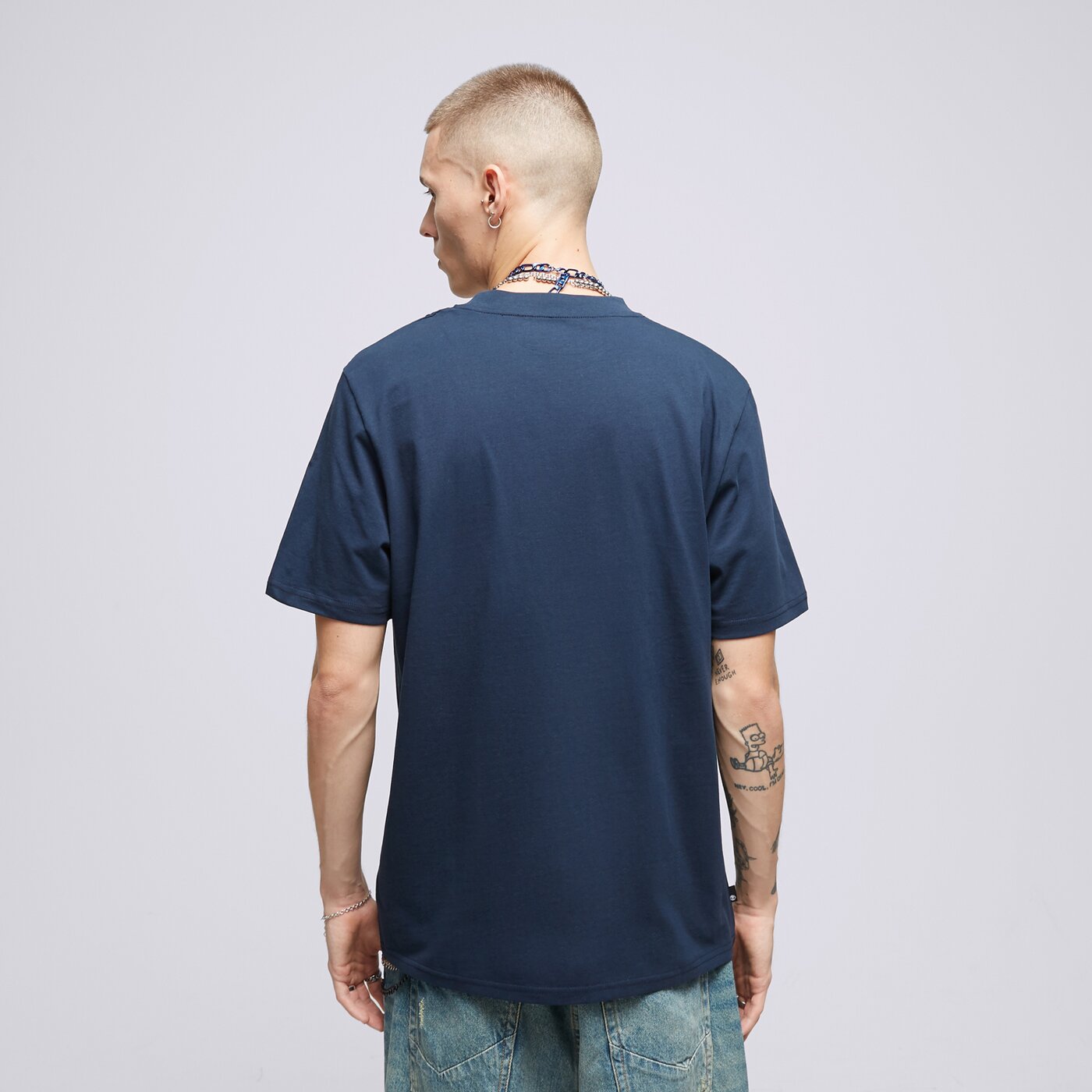 Мъжка тениска TIMBERLAND ТЕНИСКА SS BOOT LOGO TEE BOX tb0a6geh4331 цвят тъмносин