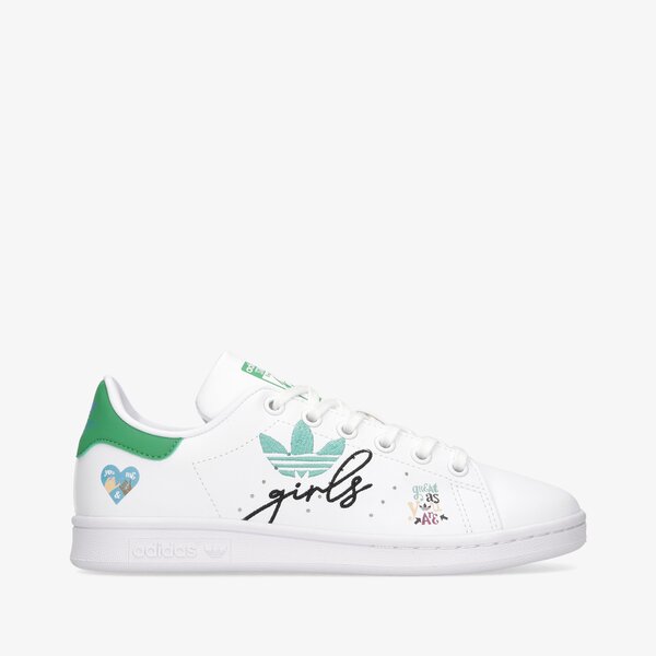 Детски маратонки ADIDAS STANSMITHJ gz7384 цвят бял