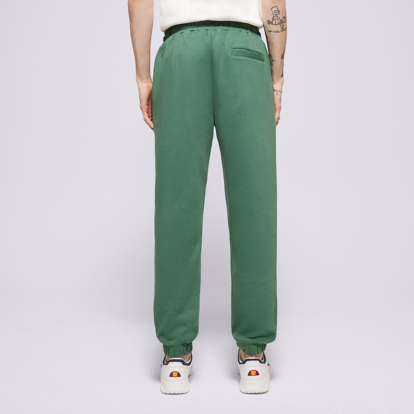 Мъжки панталони ELLESSE ПАНТАЛОНИ LOMMA JOG PANT GREEN smg22038503 цвят зелен