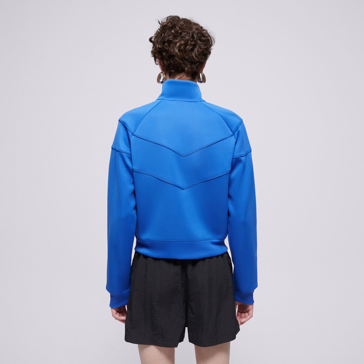 Дамски суичър NIKE СУИТЧЪР СЪС ЗАКОПЧАВАНЕ   NSW NK WR POLY KNIT JKT hj0975-405 цвят син