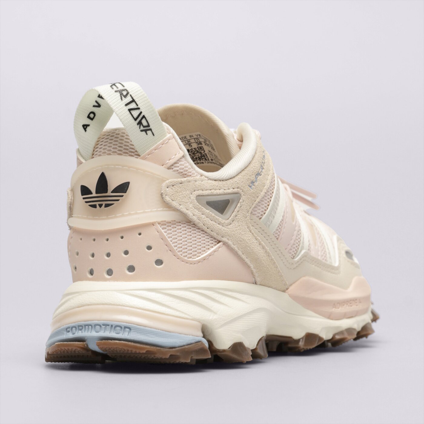 Дамски маратонки ADIDAS HYPERTURF W hq4303 цвят пастелнорозов