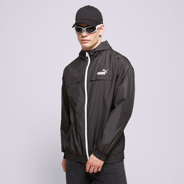 Мъжко преходно яке PUMA ЯКЕ НАЙЛОН ESS+ CB WINDBREAKER 84748301 цвят сив