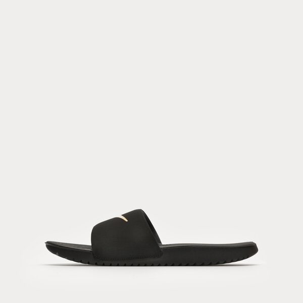 Детски чехли и сандали NIKE KAWA SLIDES  819352-003 цвят черен