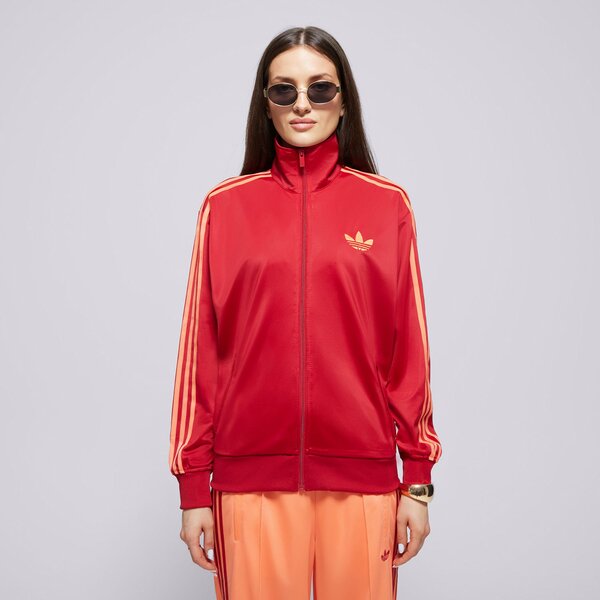 Дамски суичър ADIDAS СУИТЧЪР СЪС ЗАКОПЧАВАНЕ FBIRD LOOSE jp2295 цвят бордо