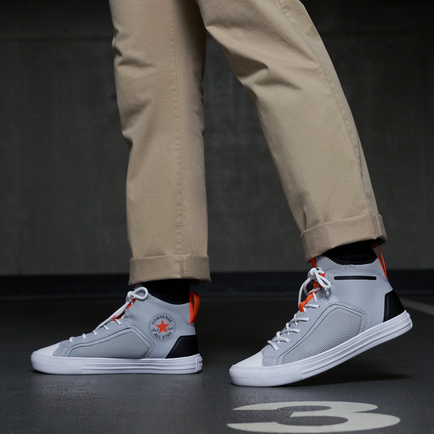 Мъжки маратонки CONVERSE CHUCK TAYLOR ALL STAR ULTRA a00803c цвят сив