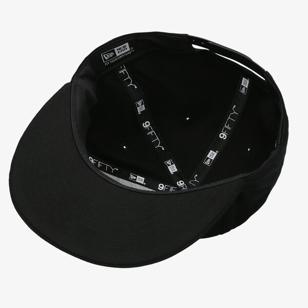 Дамска шапка с козирка NEW ERA ШАПКА NE COTTON SNAP BLK 80259219 цвят черен