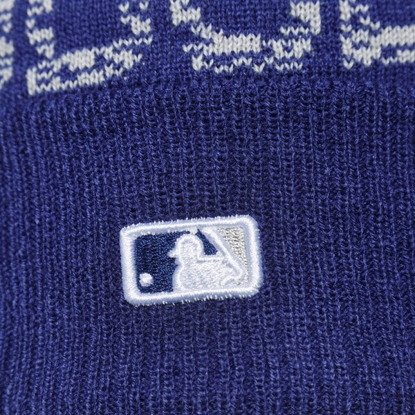 Мъжка зимна шапка NEW ERA ЗИМНА ШАПКА MLB SPORT KNIT LA DODGERS LOS ANGELES DO 11796967 цвят тъмносин