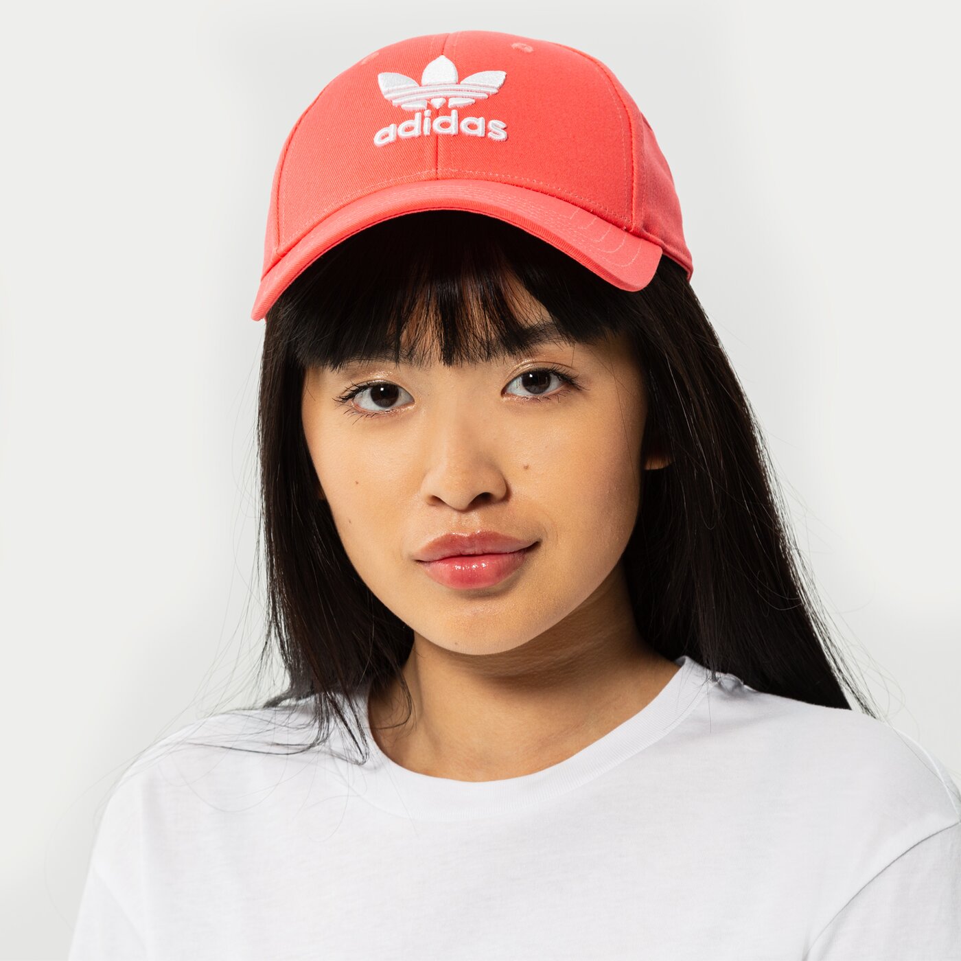 Дамска шапка с козирка ADIDAS ШАПКА BASEB CLASS TRE he9766 цвят розов