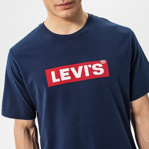 Мъжка тениска LEVI'S ТЕНИСКА SS RELAXED FIT TEE 16143-0436 цвят тъмносин