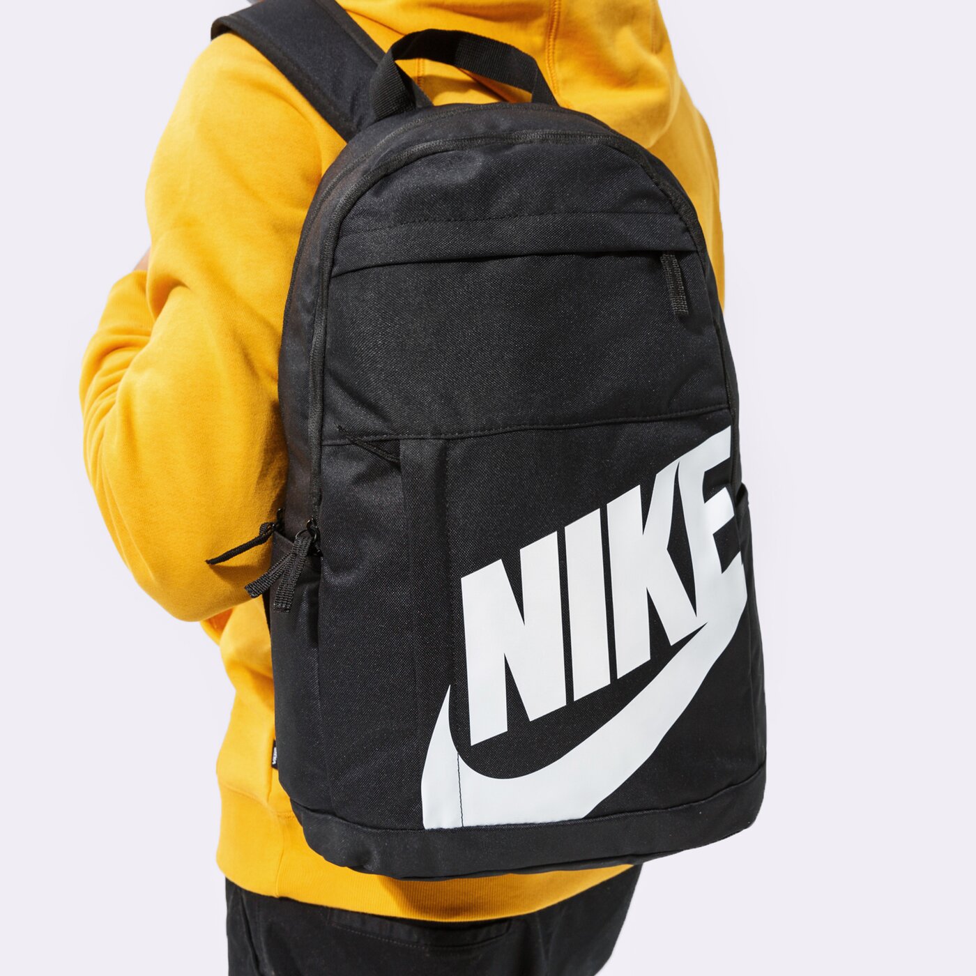 Детска раница NIKE ELEMENT BACKPACK dd0559-010 цвят черен