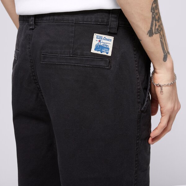 Мъжки панталони CHAMPION ПАНТАЛОНИ STRAIGHT HEM PANTS 220506kk001 цвят черен
