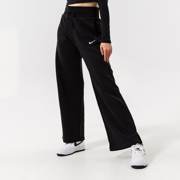 Дамски панталони NIKE ПАНТАЛОНИ W NSW PHNX FLC HR PANT WIDE dq5615-010 цвят черен