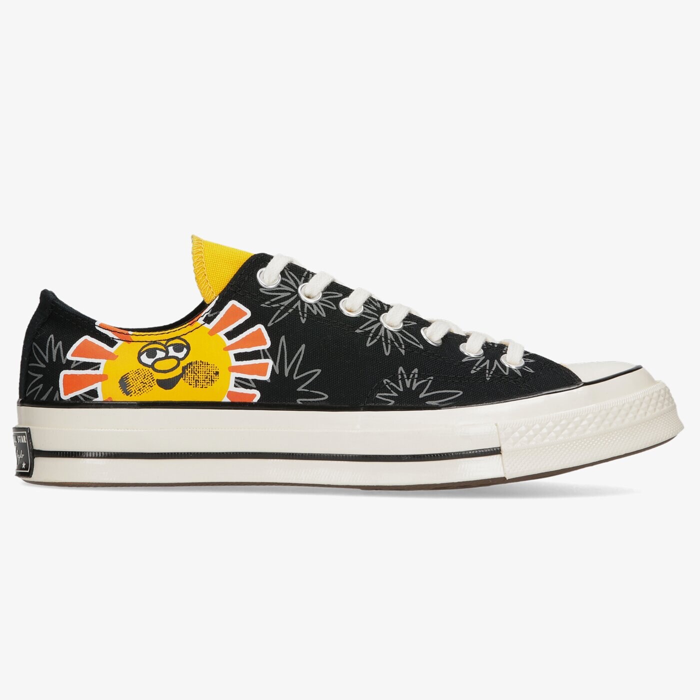 Мъжки маратонки CONVERSE CHUCK 70 SUNNY FLORAL PRINT  172825c цвят черен