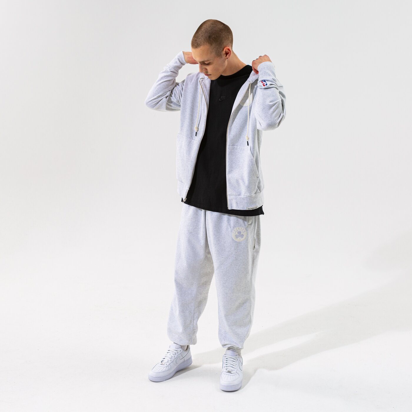 Мъжки панталони NIKE ПАНТАЛОНИ BOS M NK DF STD ISSUE PANT NBA db0941-051 цвят сив