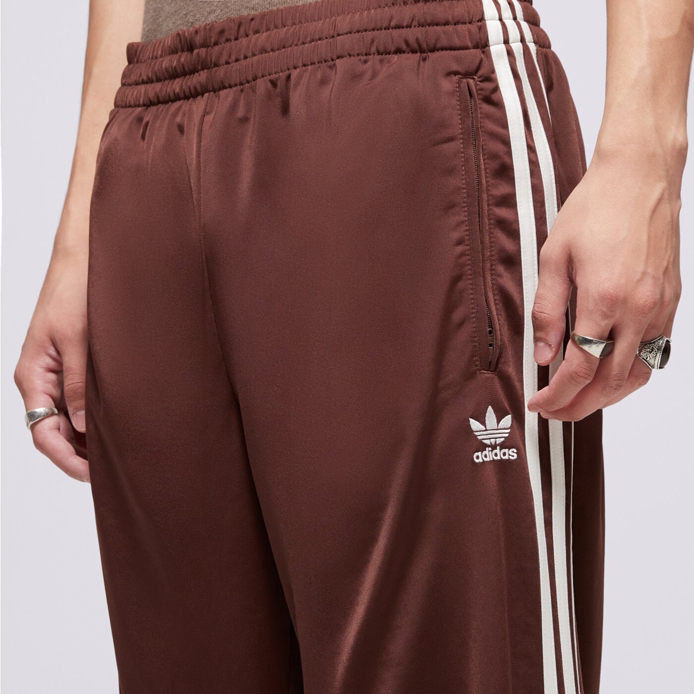 Мъжки панталони ADIDAS ПАНТАЛОНИ FIREBIRD TP ka0482 цвят кафяв