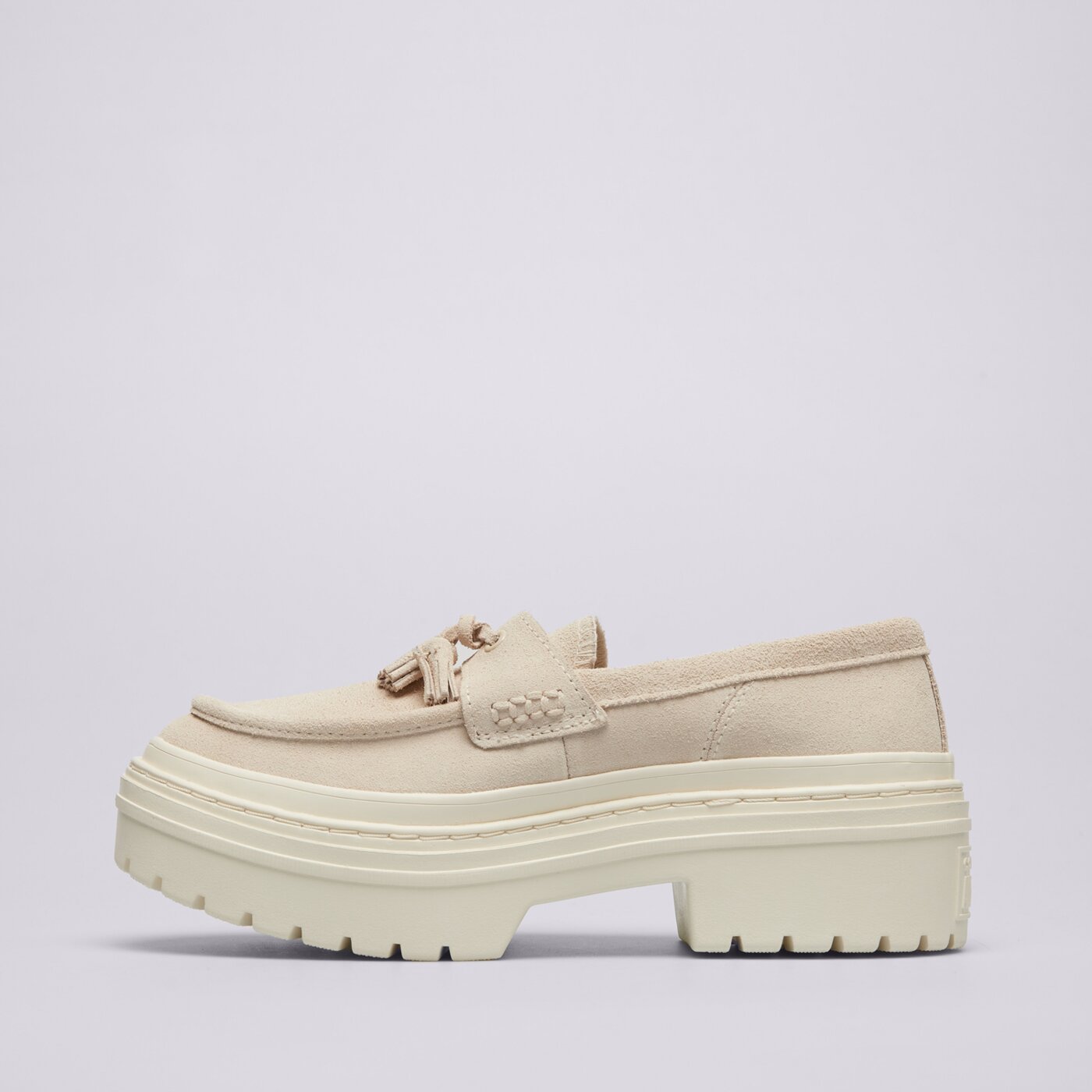 Дамски кежуал CONVERSE CHUCK TAYLOR ALL STAR LUGGED HEEL LOAFER a15553c цвят кремав