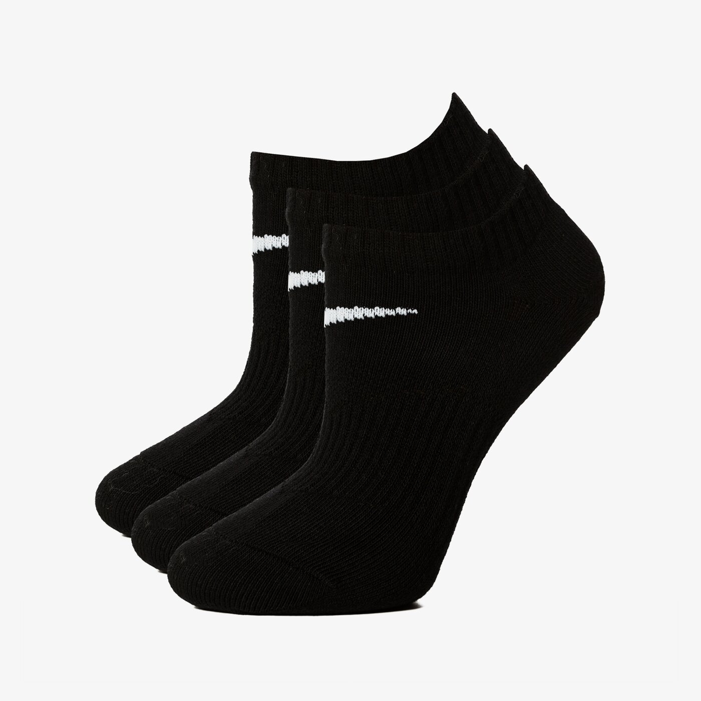 Дамски чорапи NIKE ЧОРАПИ 3PPK LIGKT SТОПKI BLACK sx47050-010 цвят черен