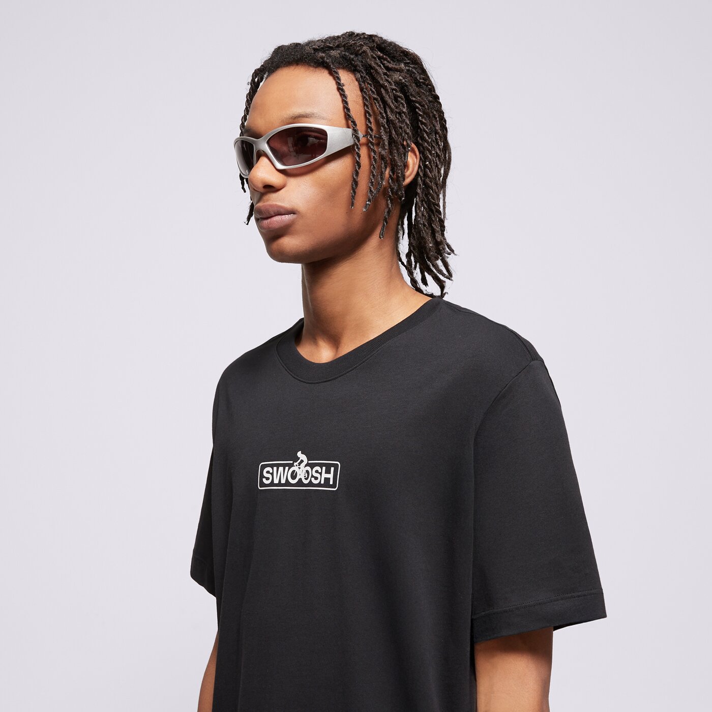 Мъжка тениска NIKE ТЕНИСКА M NSW TEE CLUB SSNL 2 SU25 hj0730-010 цвят черен