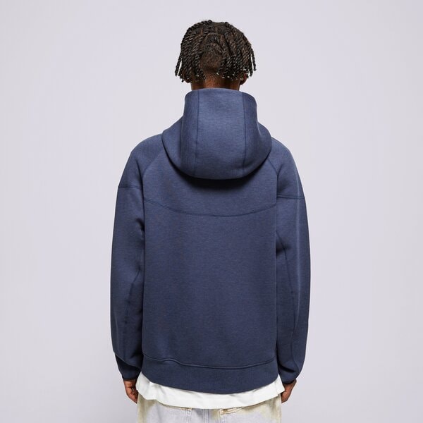 Мъжки суичър NIKE СУИТЧЪР С КАЧУЛКА M NK TCH FLC FZ WR HOODIE fb7921-473 цвят тъмносин