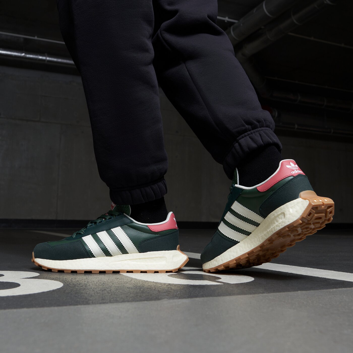 Мъжки маратонки ADIDAS RETROPY E5 gw6779 цвят каки