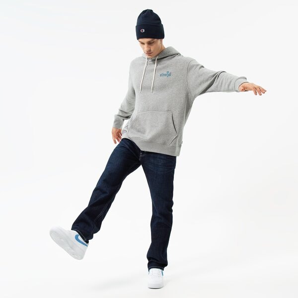 Мъжки суичър LEVI'S СУИТЧЪР С КАЧУЛКА RELAXED GRAPHIC PO 38479-0138 цвят сив