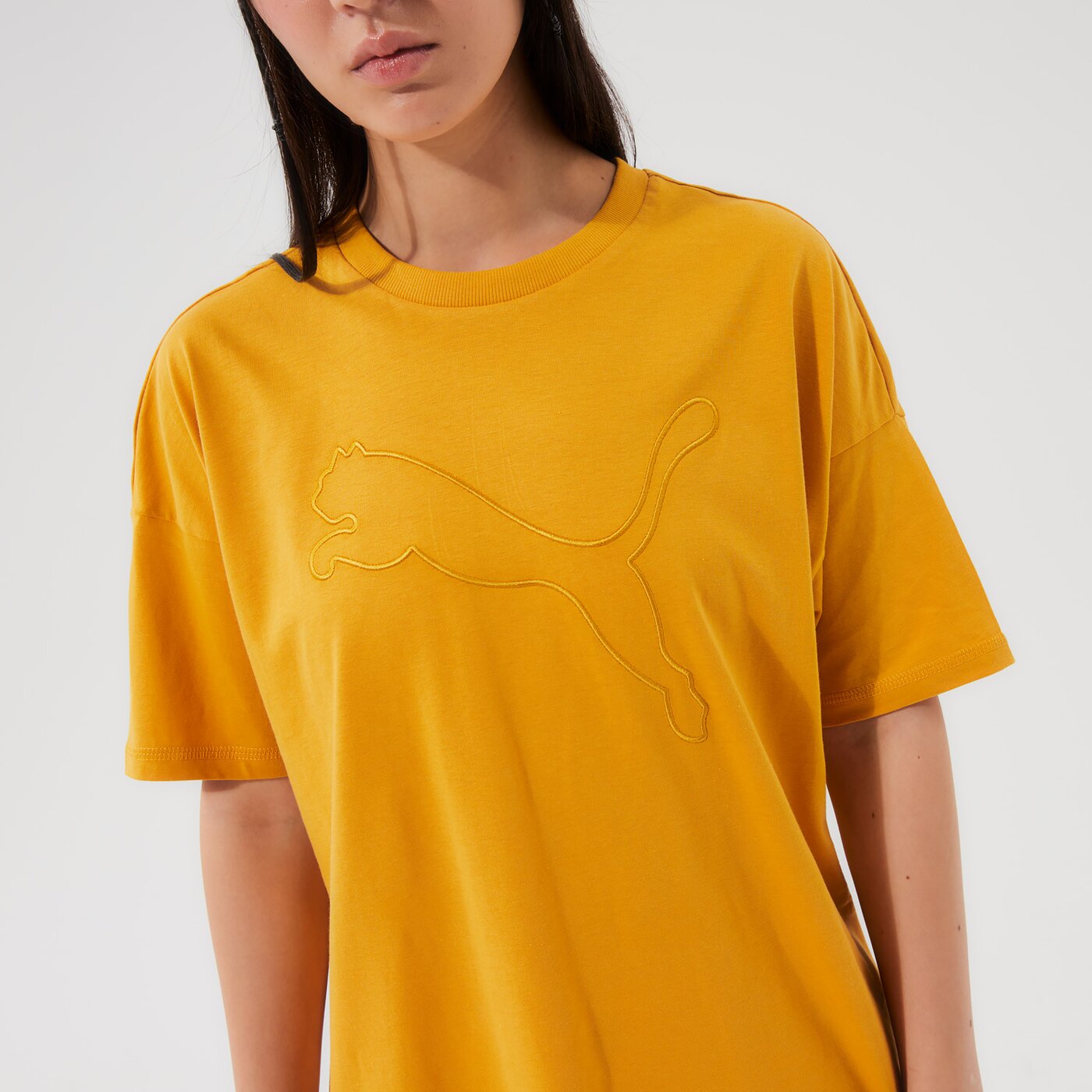 Дамска тениска PUMA ТЕНИСКА HER TEE - MINERAL YELLOW 58949337 цвят жълт
