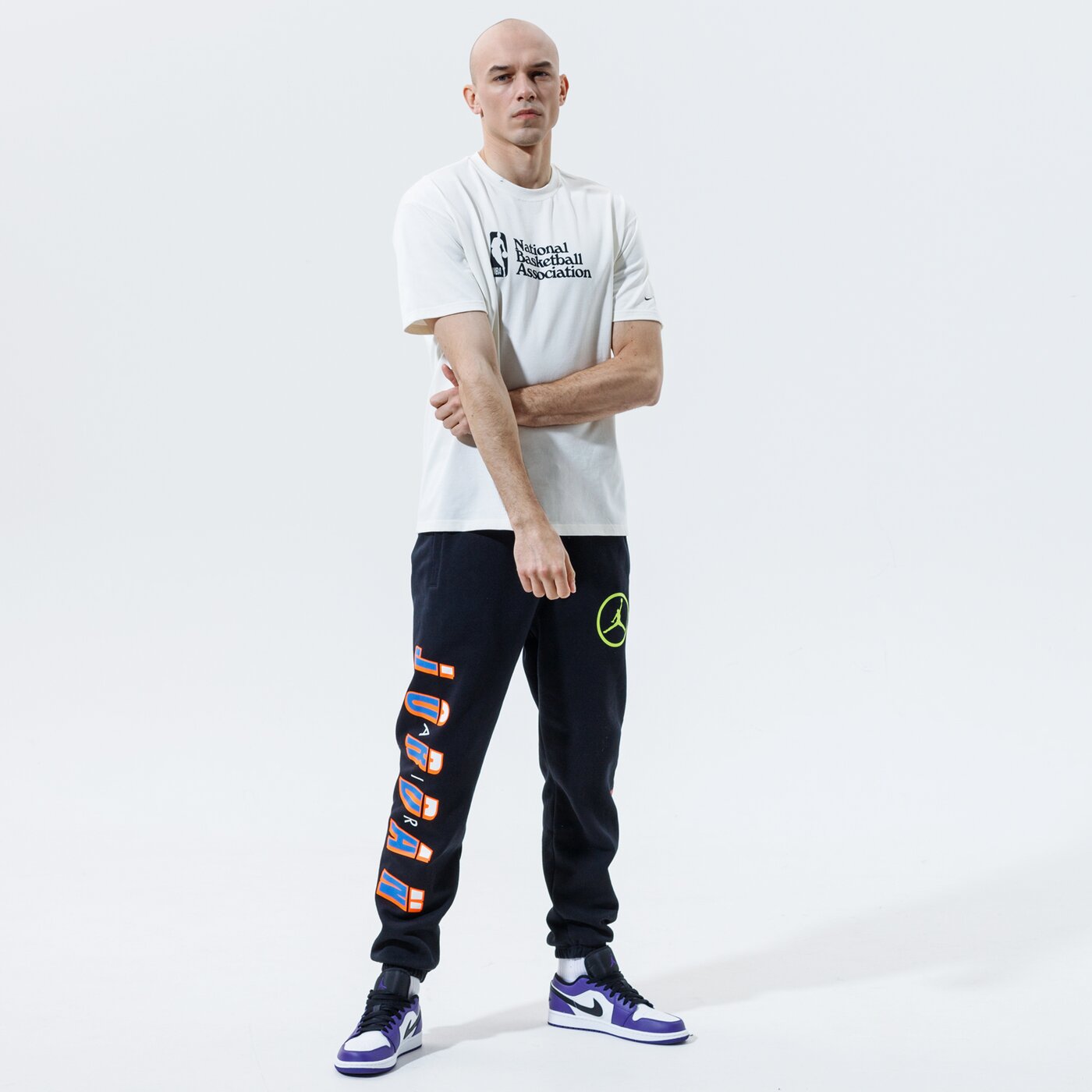 Мъжка тениска NIKE ТЕНИСКА MEN TEAM 31 NBA dc1940-910 цвят бял