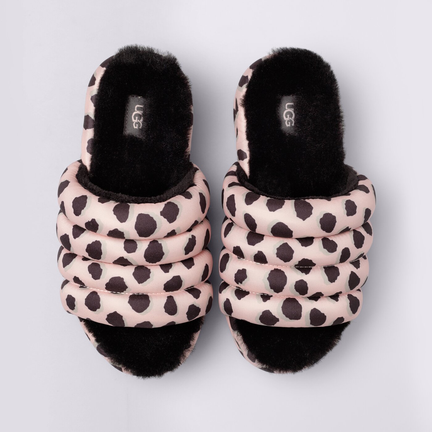 Дамски чехли и сандали UGG MAXI SLIDE CHEE.PR 1127074-pink scallop цвят розов