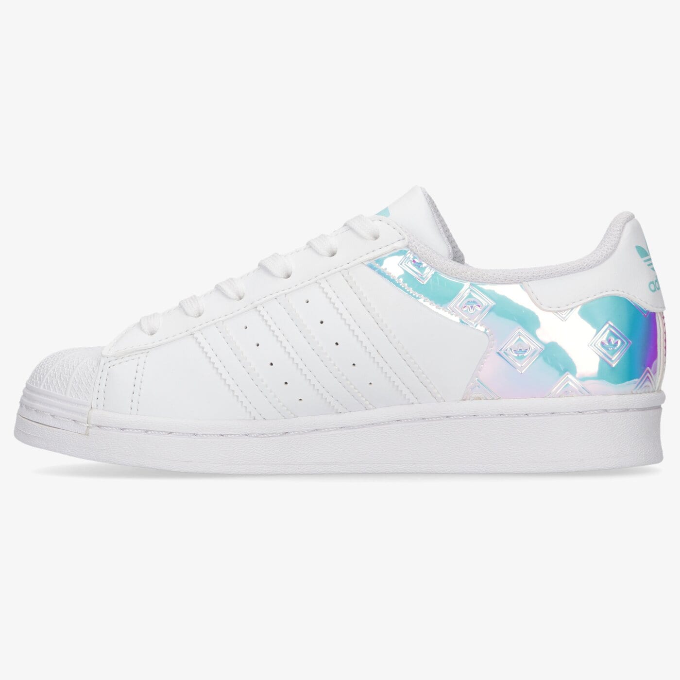Детски маратонки ADIDAS SUPERSTARJ h03949 цвят бял