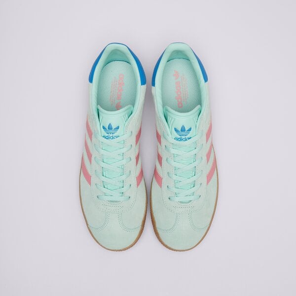 Детски маратонки ADIDAS GAZELLE J jp7125 цвят зелен