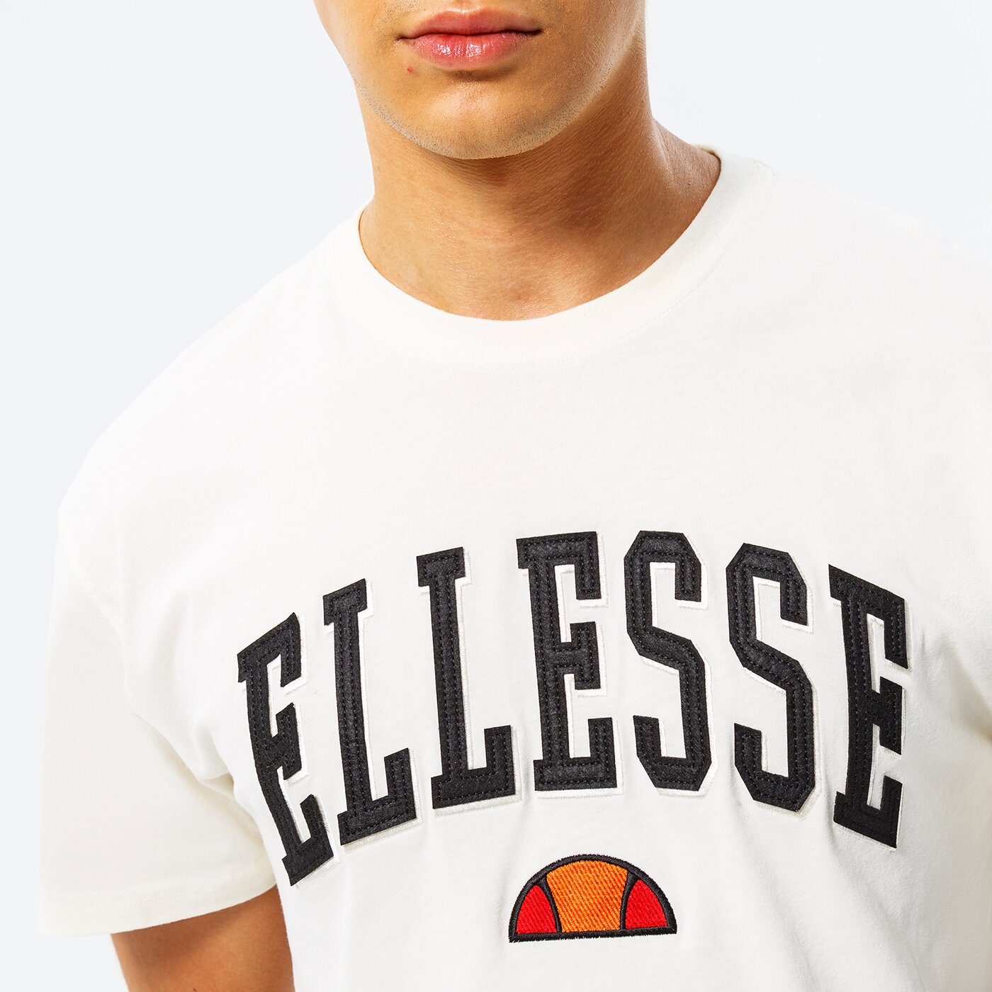 Мъжка тениска ELLESSE ТЕНИСКА COLUMBIA TEE OFF WHT shp16225904 цвят бял
