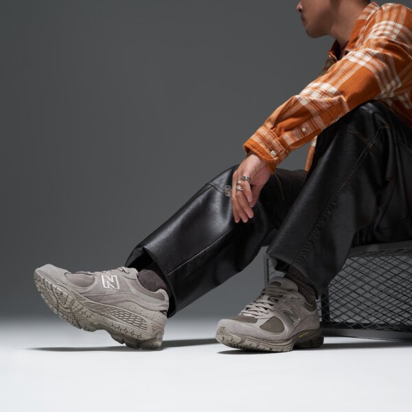 Мъжки маратонки NEW BALANCE 2002R  u2002rp цвят кафяв