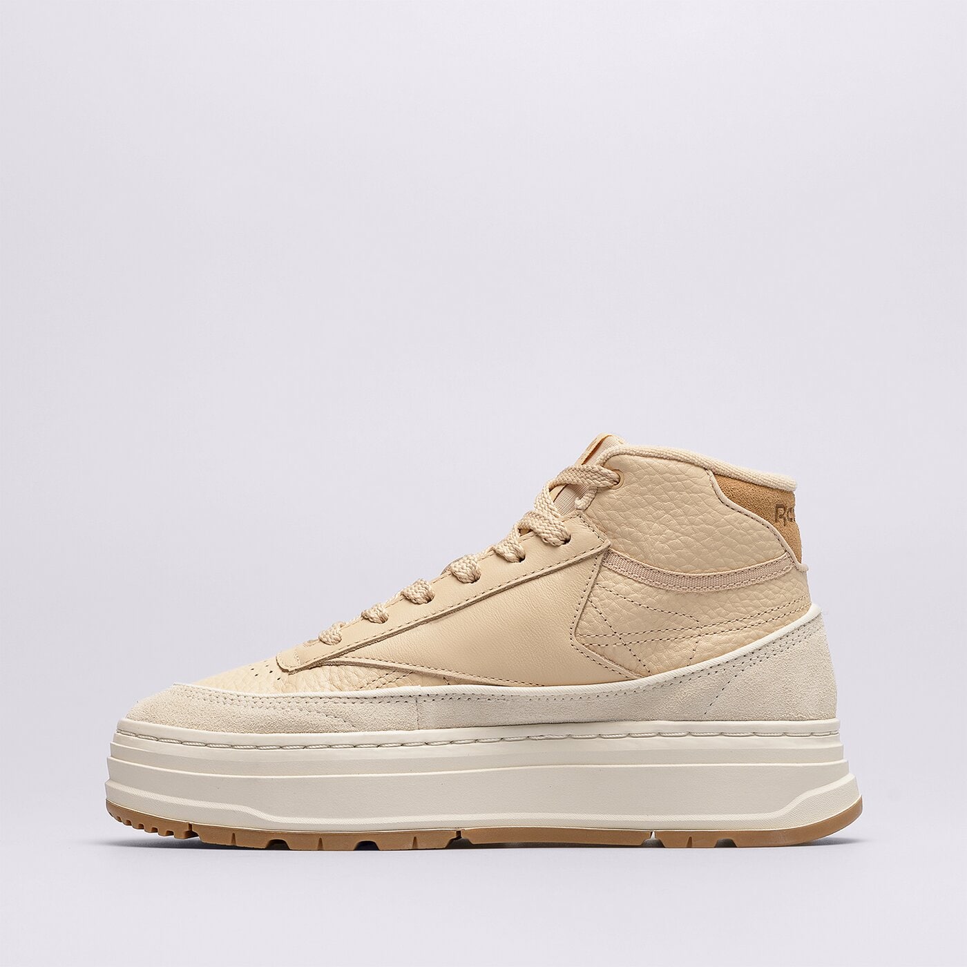 Дамски маратонки REEBOK CLUB C GEO MID gz2159 цвят бежов