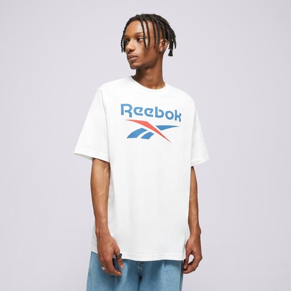 Мъжка тениска REEBOK ТЕНИСКА REEBOK IDENTITY BIG LOGO TEE 100071175 цвят бял