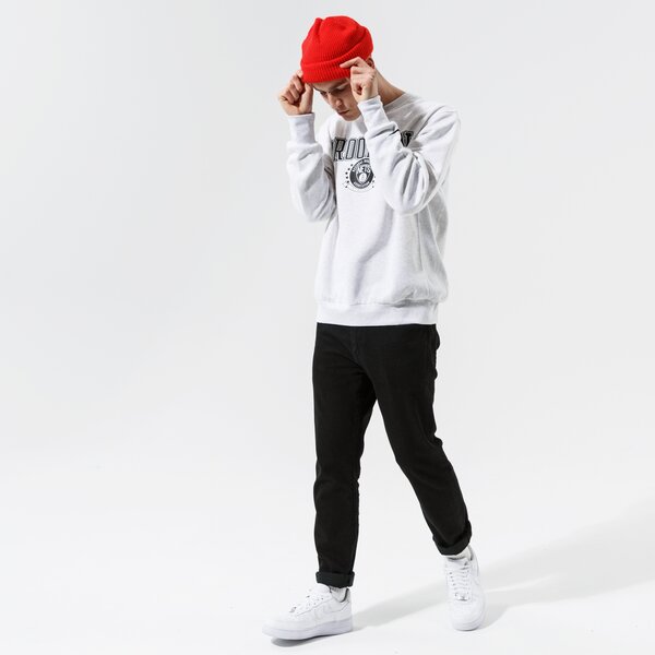 Мъжки суичър NIKE СУИТЧЪР BKN M NK FLC CREW CTS 75 NBA dj2795-051 цвят сив