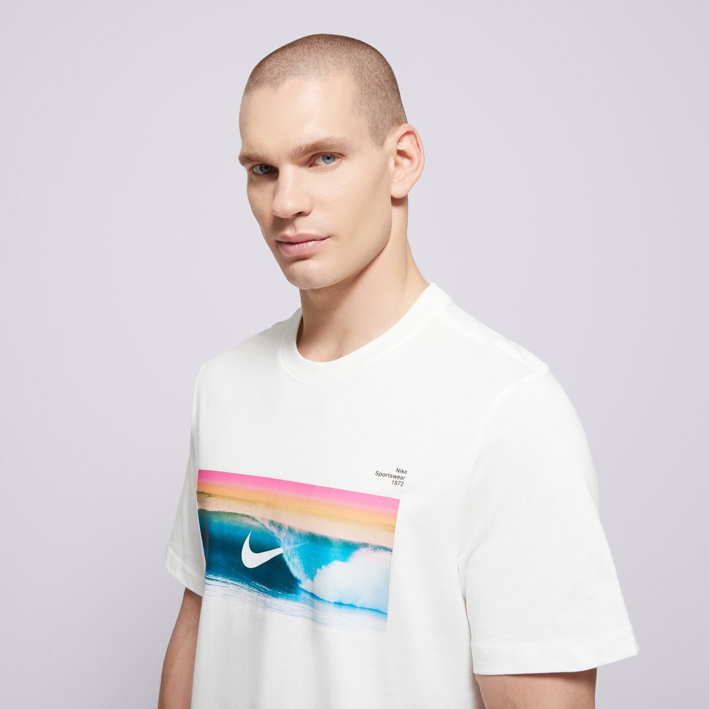 Мъжка тениска NIKE ТЕНИСКА U NSW TEE OC PHOTO 2 hj0760-100 цвят бял