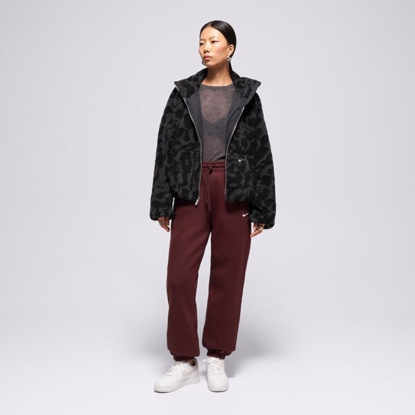 Дамски панталони NIKE ПАНТАЛОНИ W NSW PHNX FLC HR OS PANT 2 fz5996-653 цвят бордо