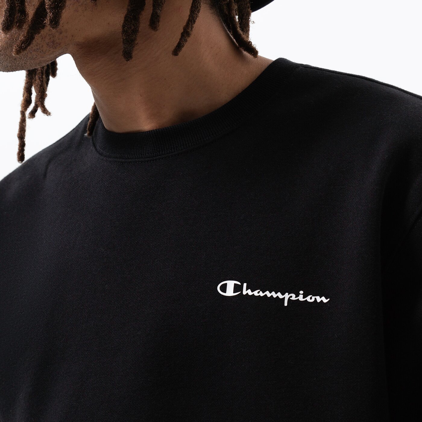 Мъжки суичър CHAMPION СУИТЧЪР CREWNECK SWEATSHIRT 218288kk001 цвят черен