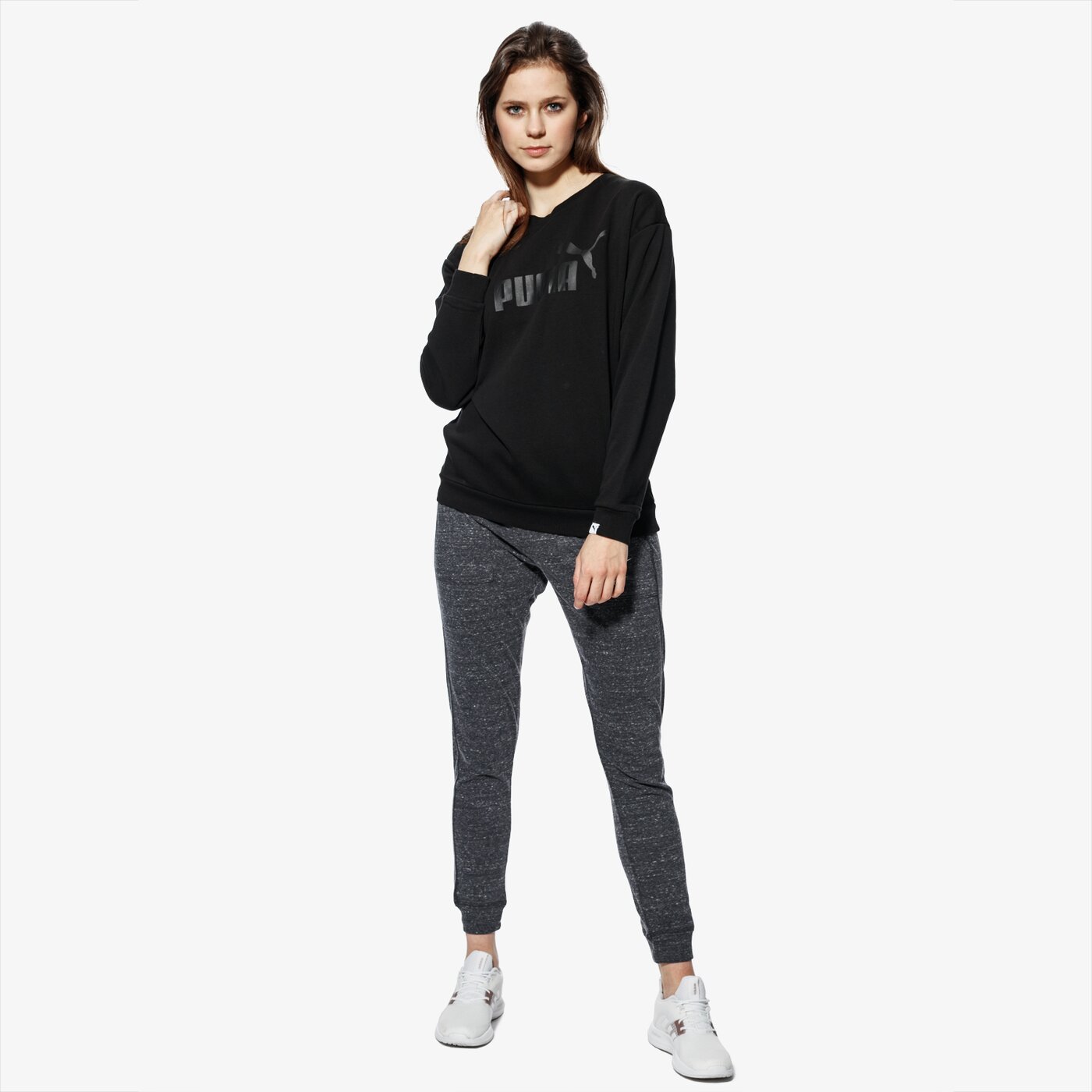 Дамски панталони NIKE ПАНТАЛОНИ W NSW GYM VNTG PANT 883731060 цвят сив