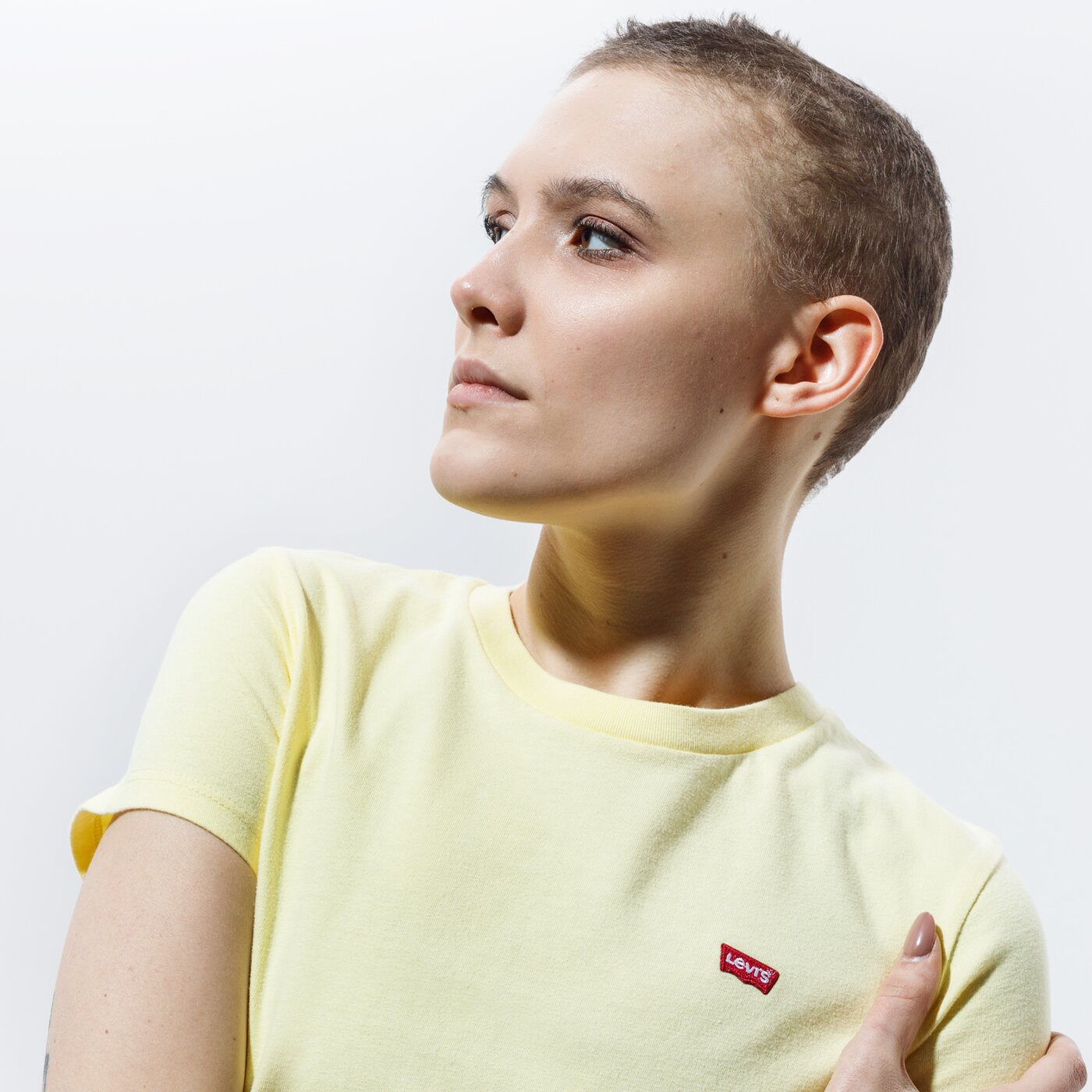 Дамска тениска LEVI'S ТЕНИСКА PERFECT TEE 39185-0103 цвят жълт