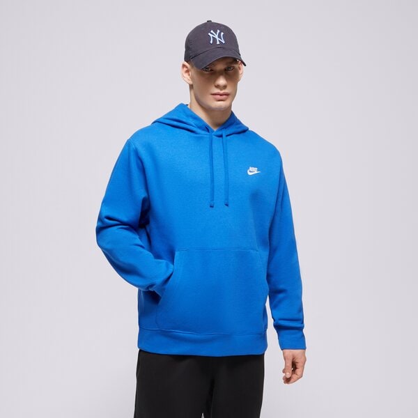 Мъжки суичър NIKE СУИТЧЪР С КАЧУЛКА SPORTSWEAR CLUB FLEECE bv2654-480 цвят син