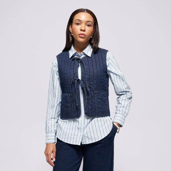  LEVI'S ЕЛЕК LOTTIE LINER VEST DARK INDIGO FLAT FINISH 003g3-0000 цвят тъмносин