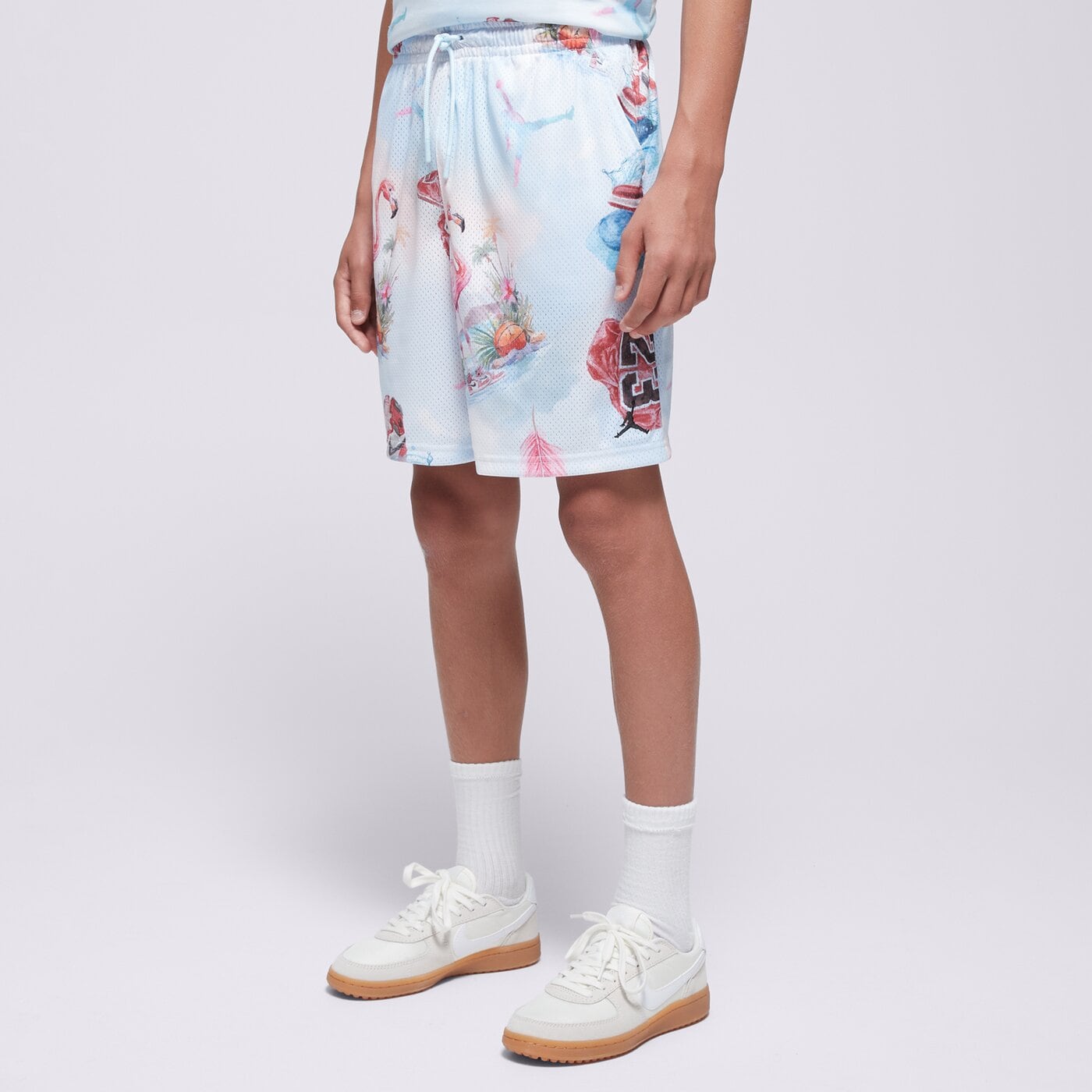  JORDAN ШОРТИ JDB MJ ESS SMR PK AOP MESH SHORT BOY 95f050-001 цвят многоцветен