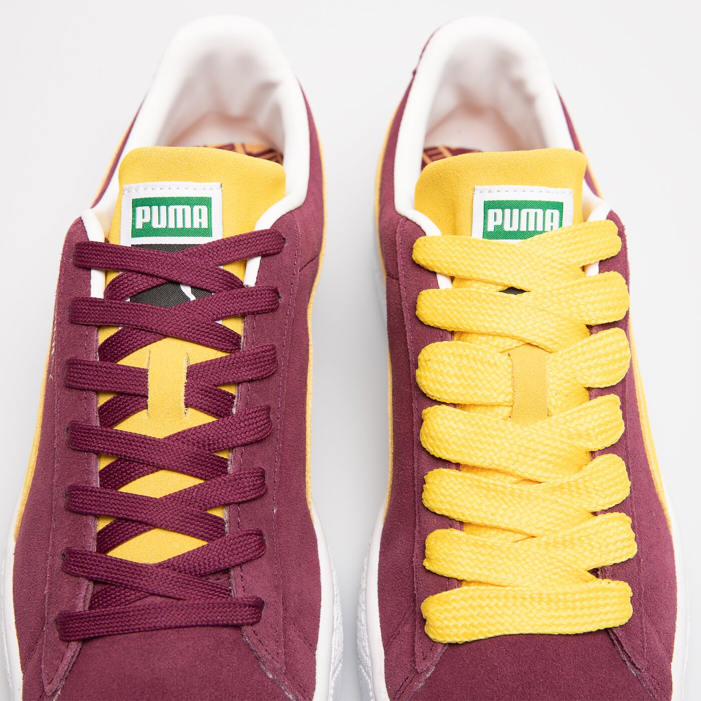 Мъжки маратонки PUMA SUEDE CLASSIC XXI 37491538 цвят бордо